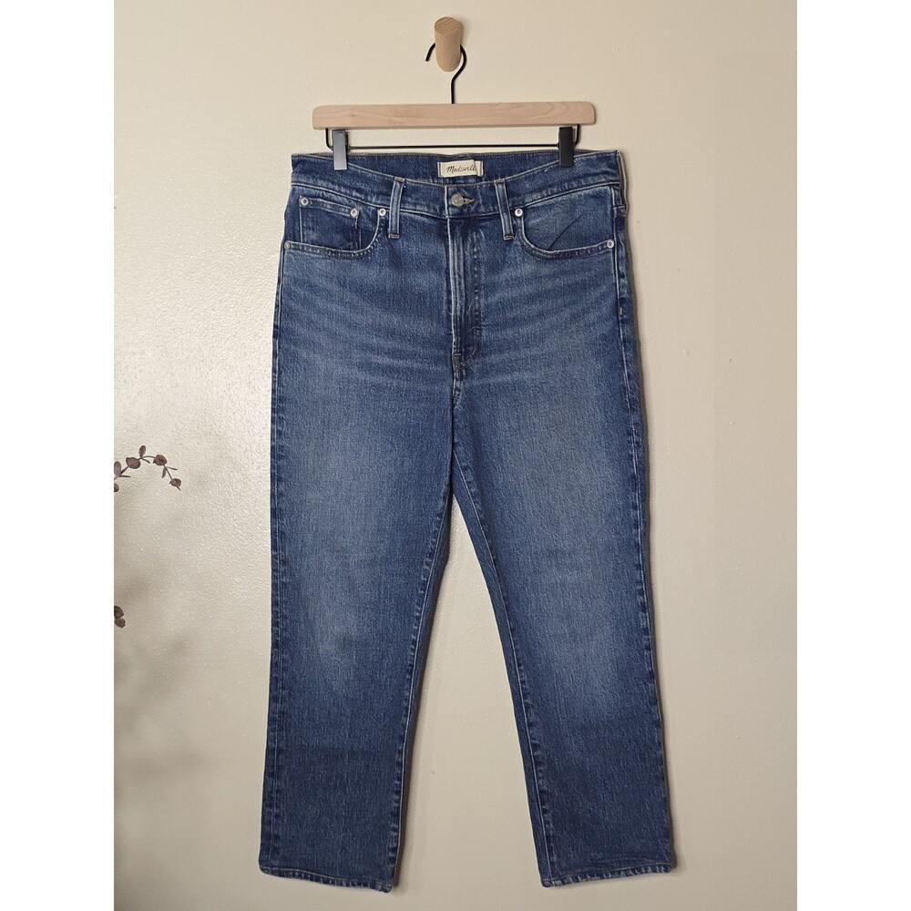 Madewell Perfect Vintage Jeans Womens 30 Kepler Wash High Rise Tapered